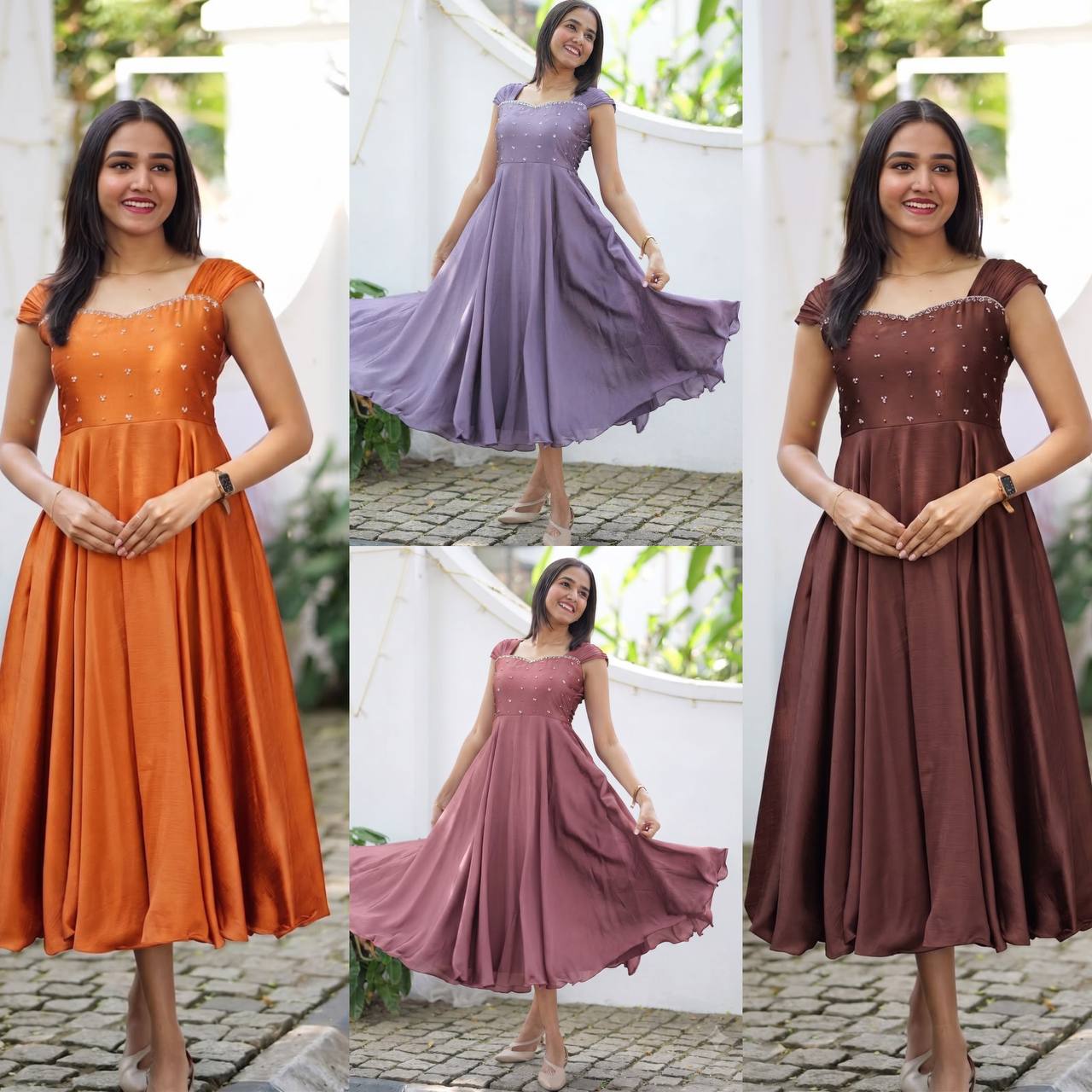 Festival Special Maggam Work Gown