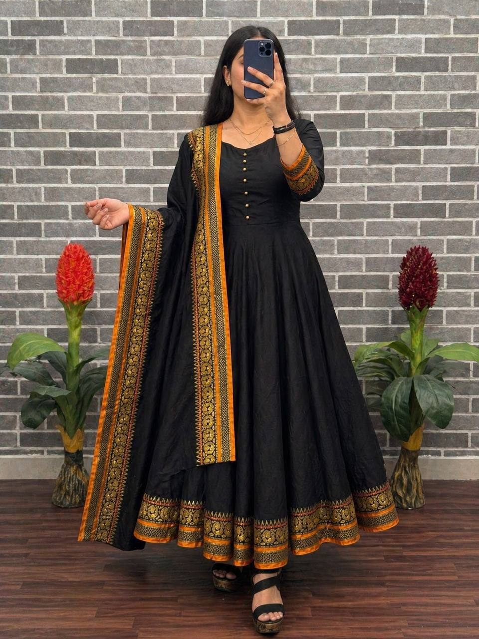 Anarkali Gown & Duppata