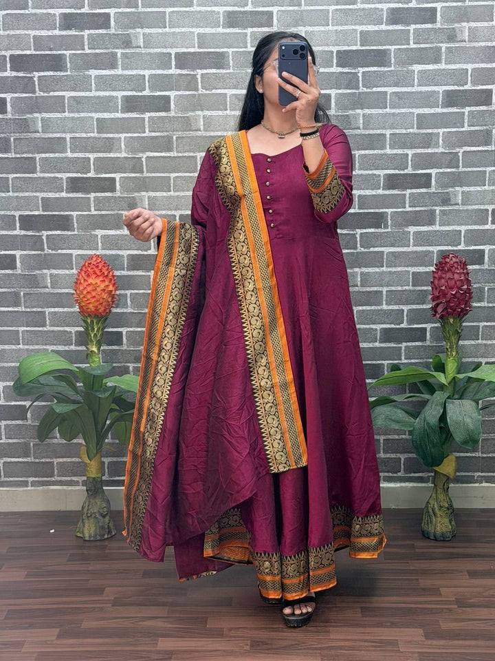 Anarkali Gown & Duppata