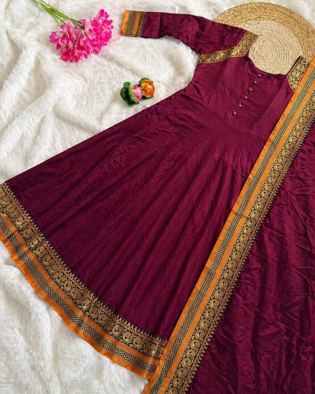 Anarkali Gown & Duppata