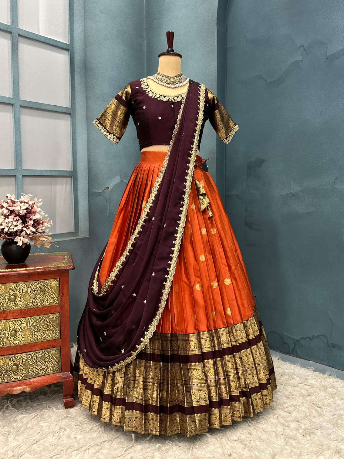 Janu half saree