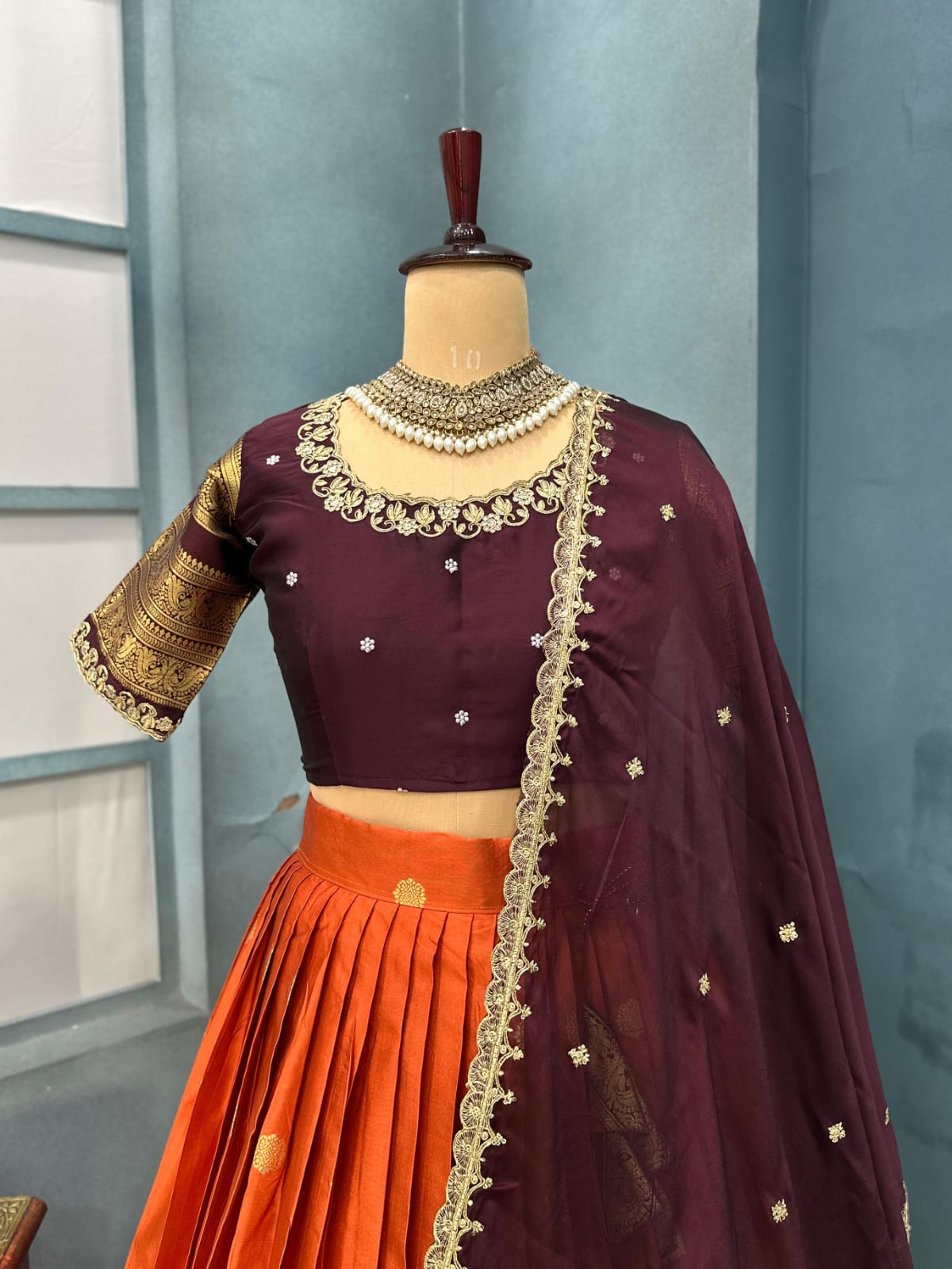Janu half saree