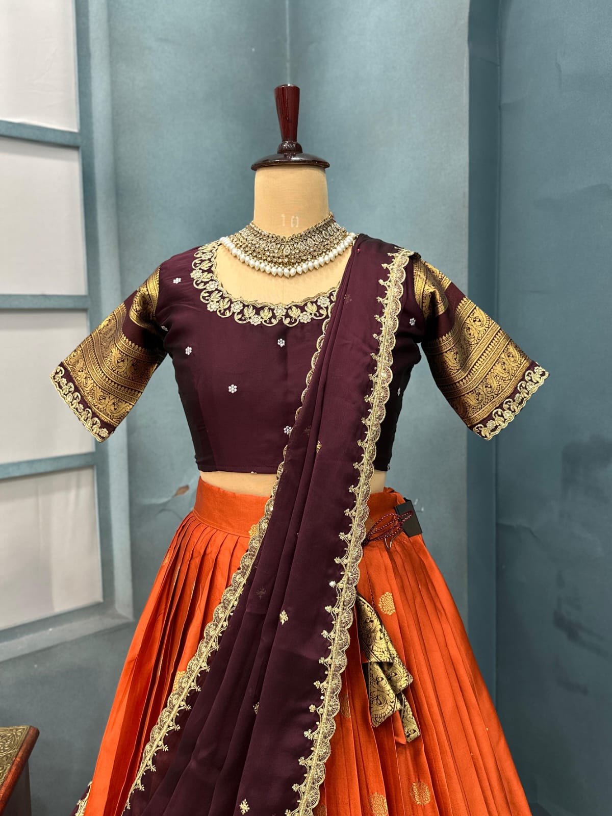 Janu half saree