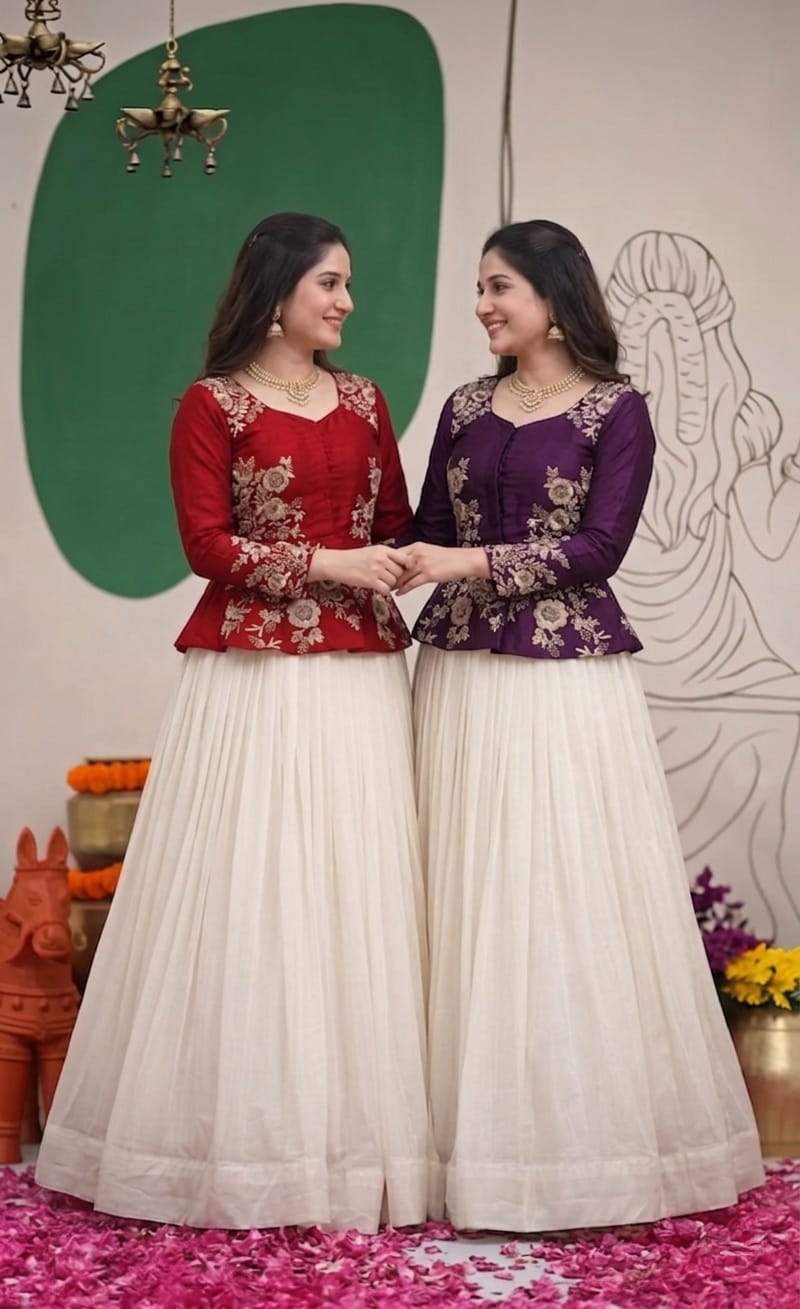 Crop Top & Lehenga set