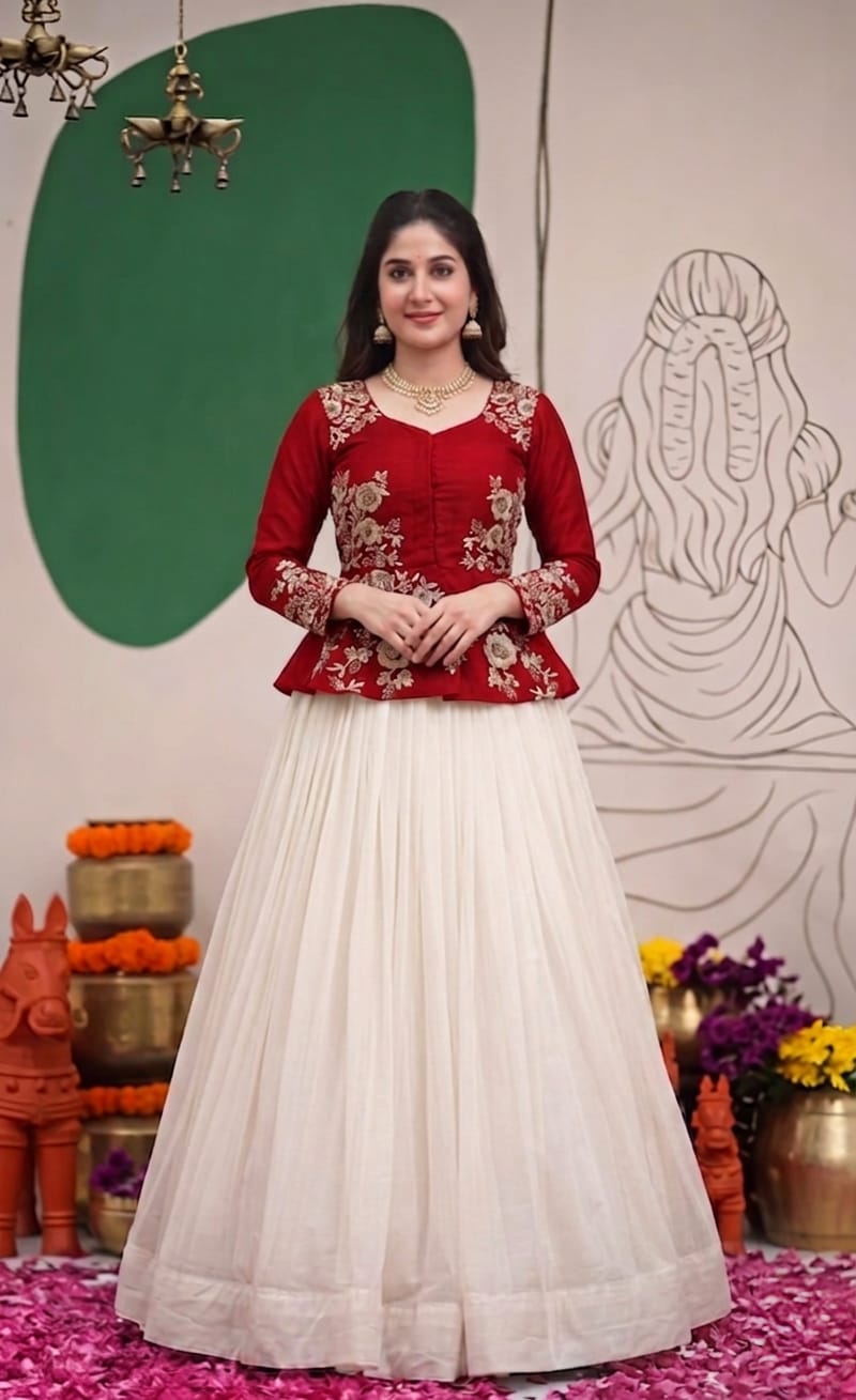 Crop Top & Lehenga set