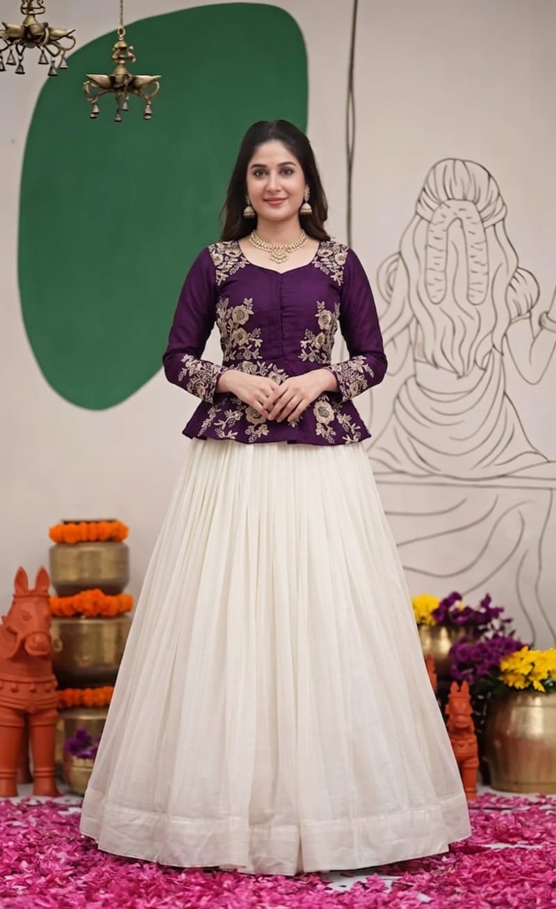 Crop Top & Lehenga set