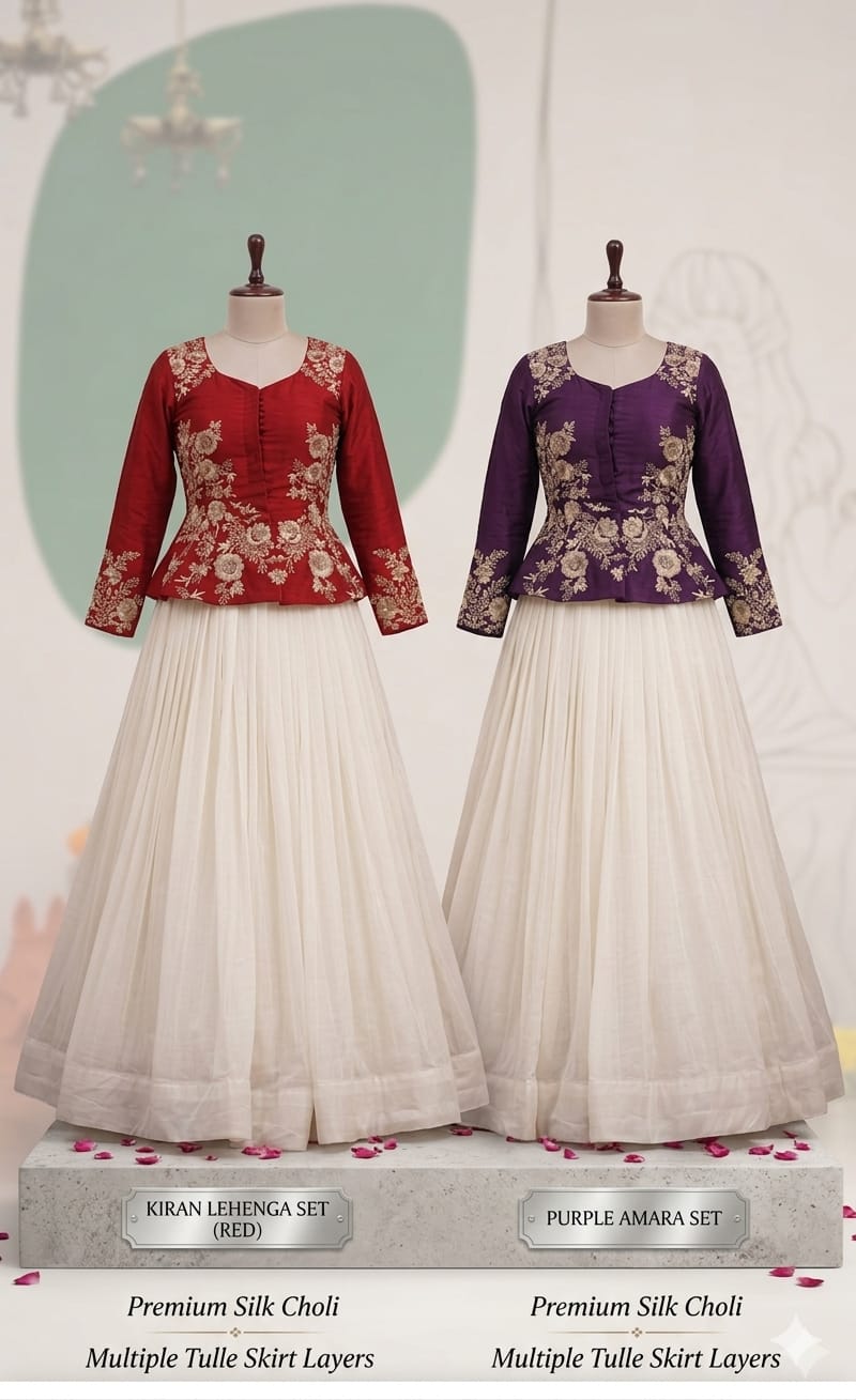 Crop Top & Lehenga set