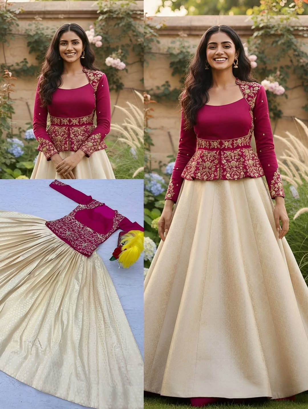Crop Top & Lehenga set