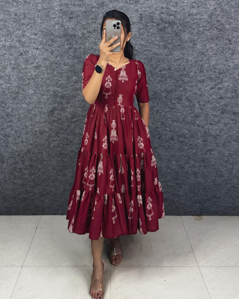 Cotton Maxi Gown Collections