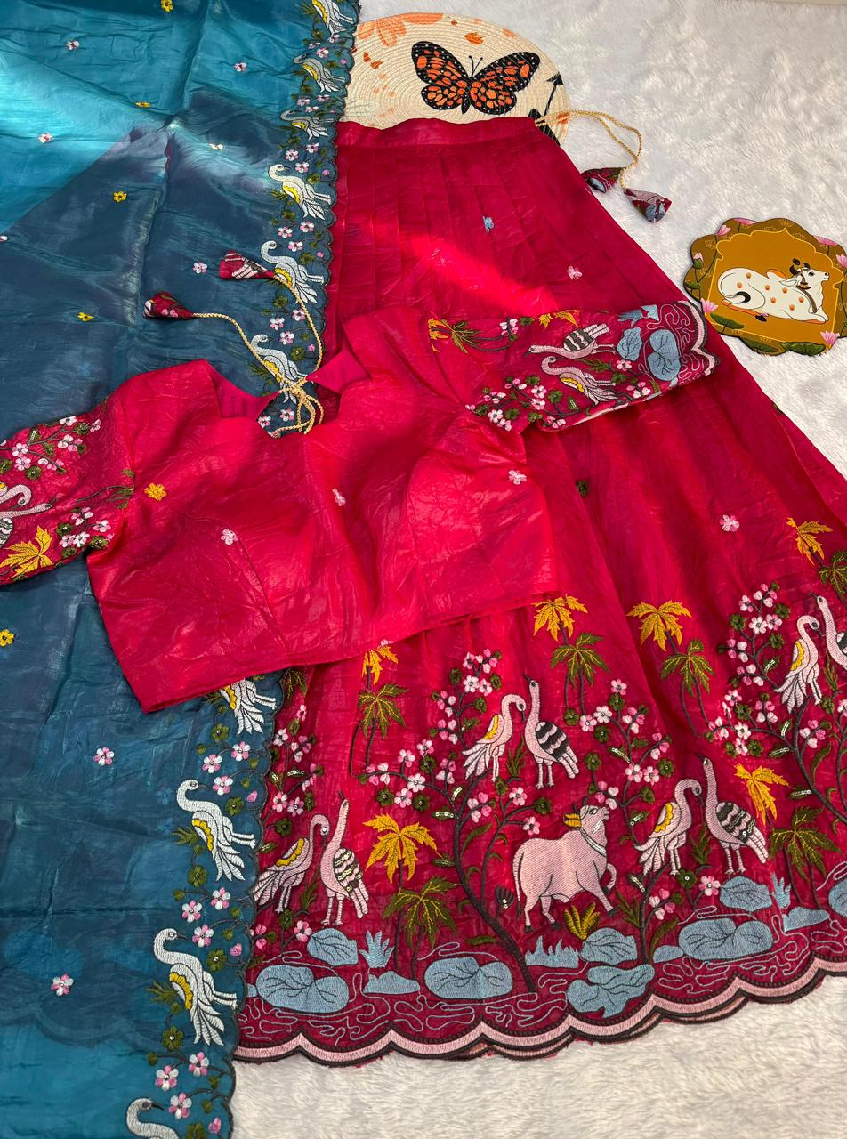 Lehanga , Blouse & Dupatta