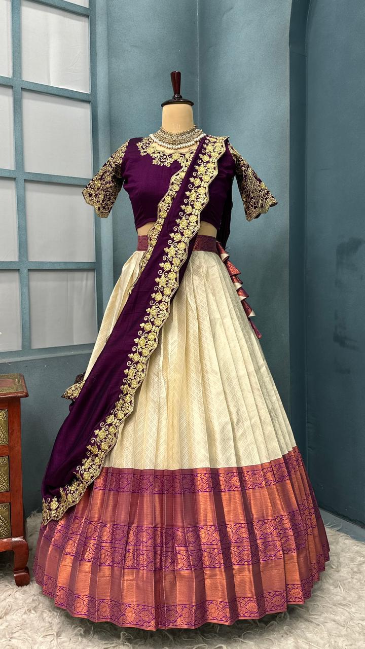 Premium Quality Half Saree