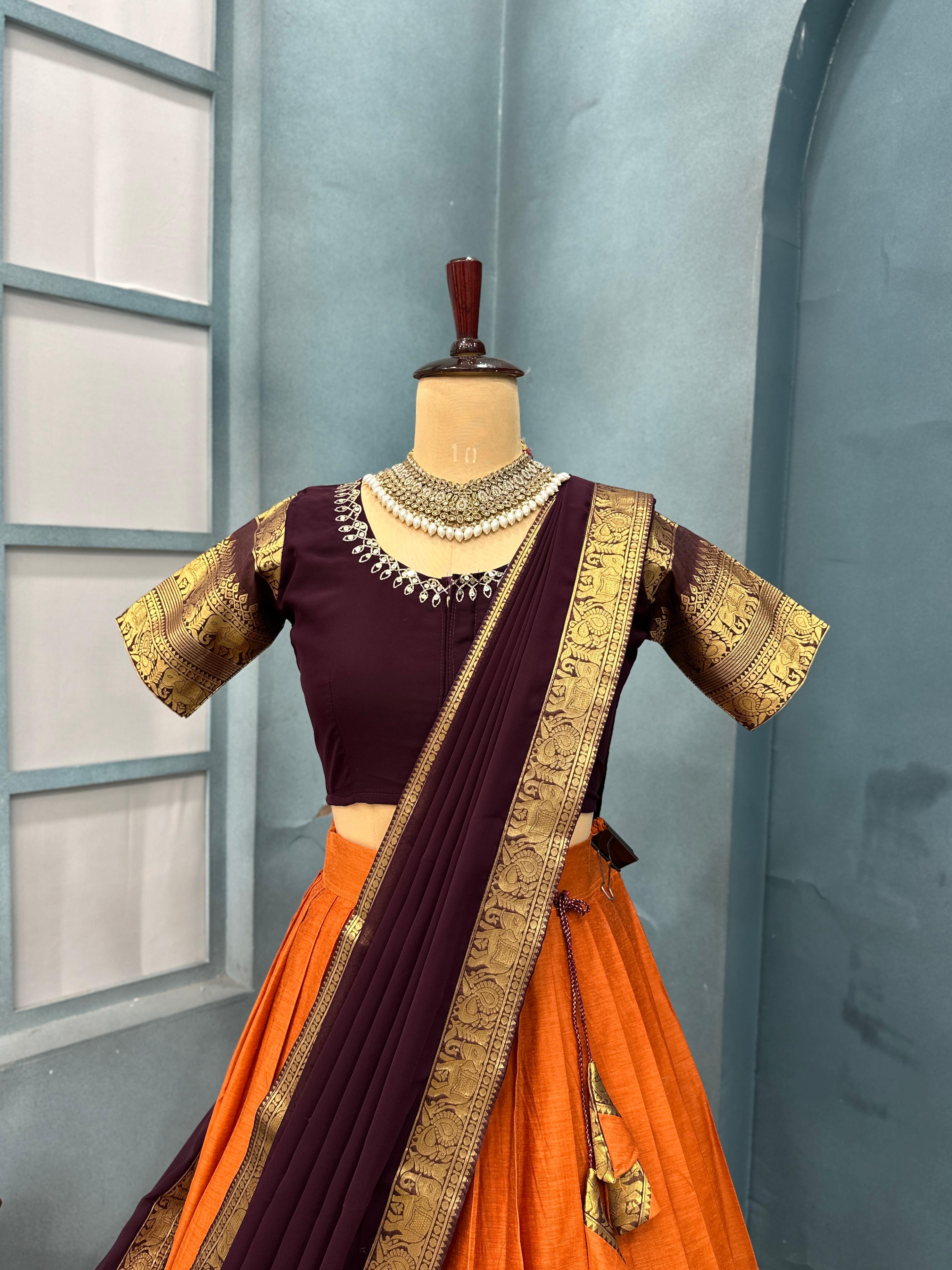 Premium Quality Half Saree