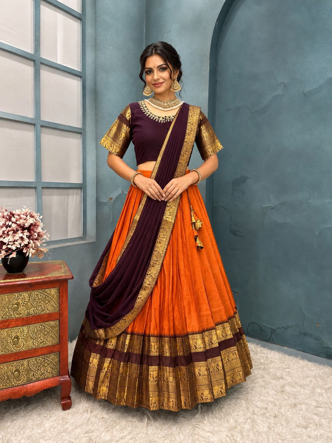Premium Quality Half Saree