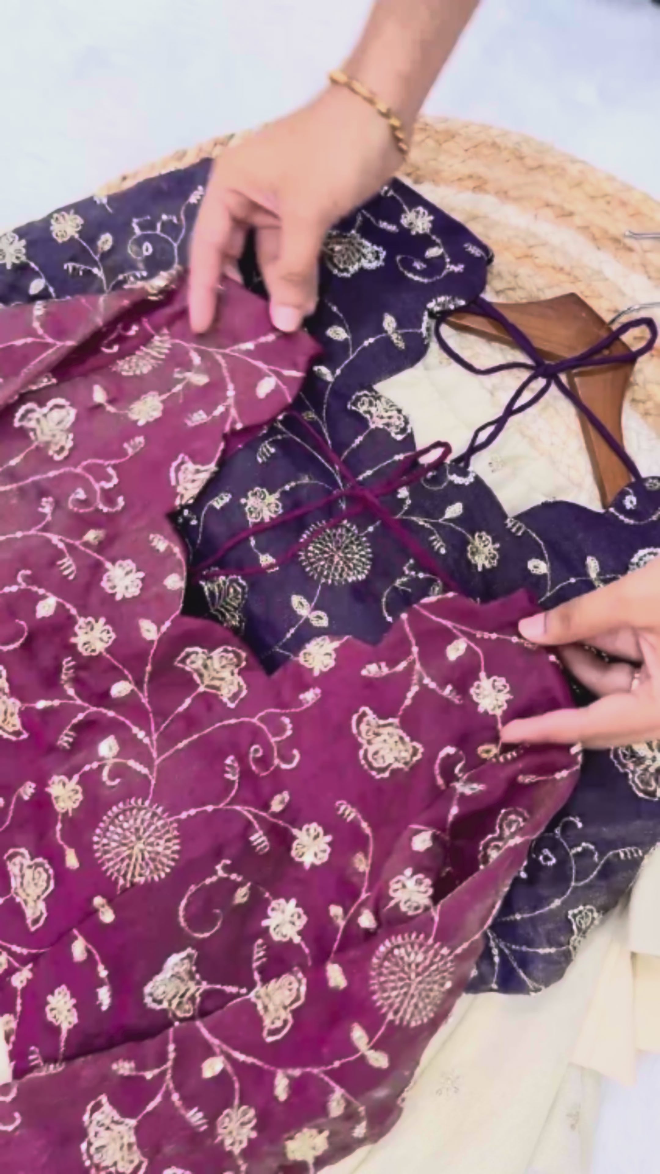 Grand Festival Outfit Embroidery Work Lehenga