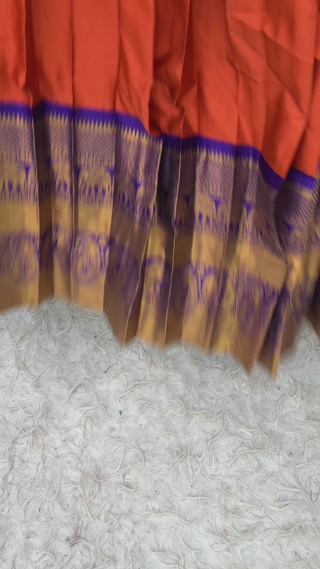Premium Kanchipattu Silk Half Saree – Rangoli Silk Designer Blouse & Dupatta