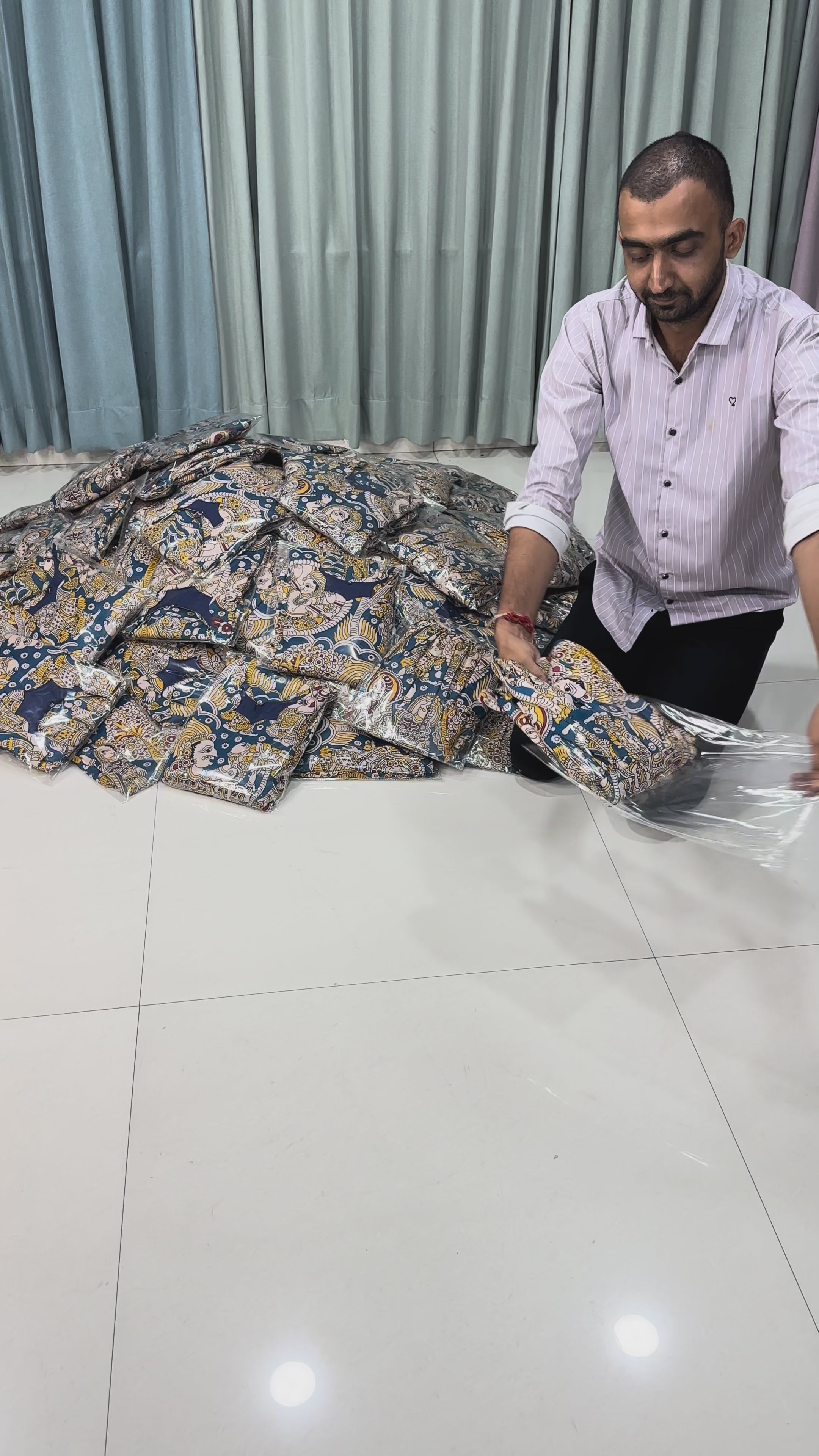 Summer Special Dola Silk Kalamkari  Maxi Gown