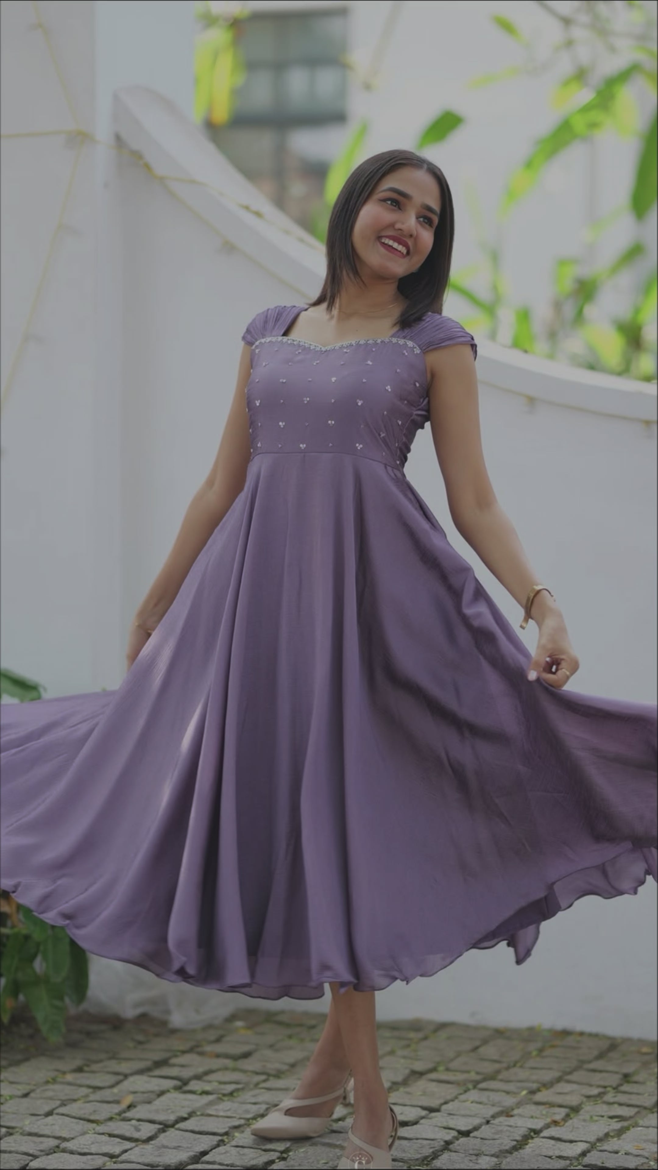 Festival Special Maggam Work Gown
