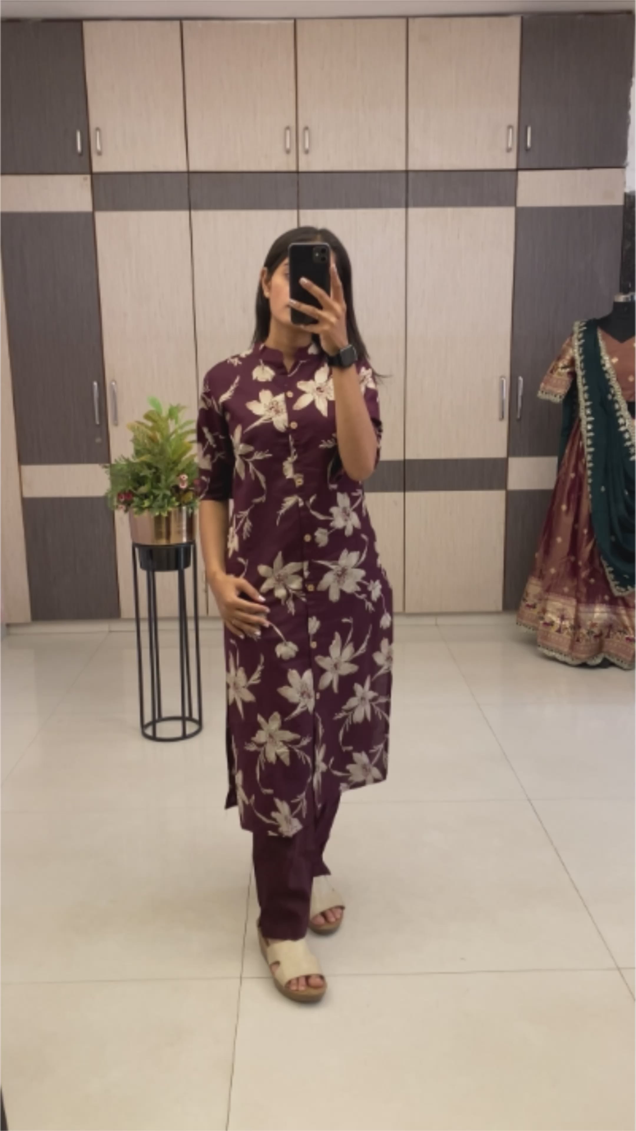 Summer Special  Floral Co-Ord Set Cotton Fabric