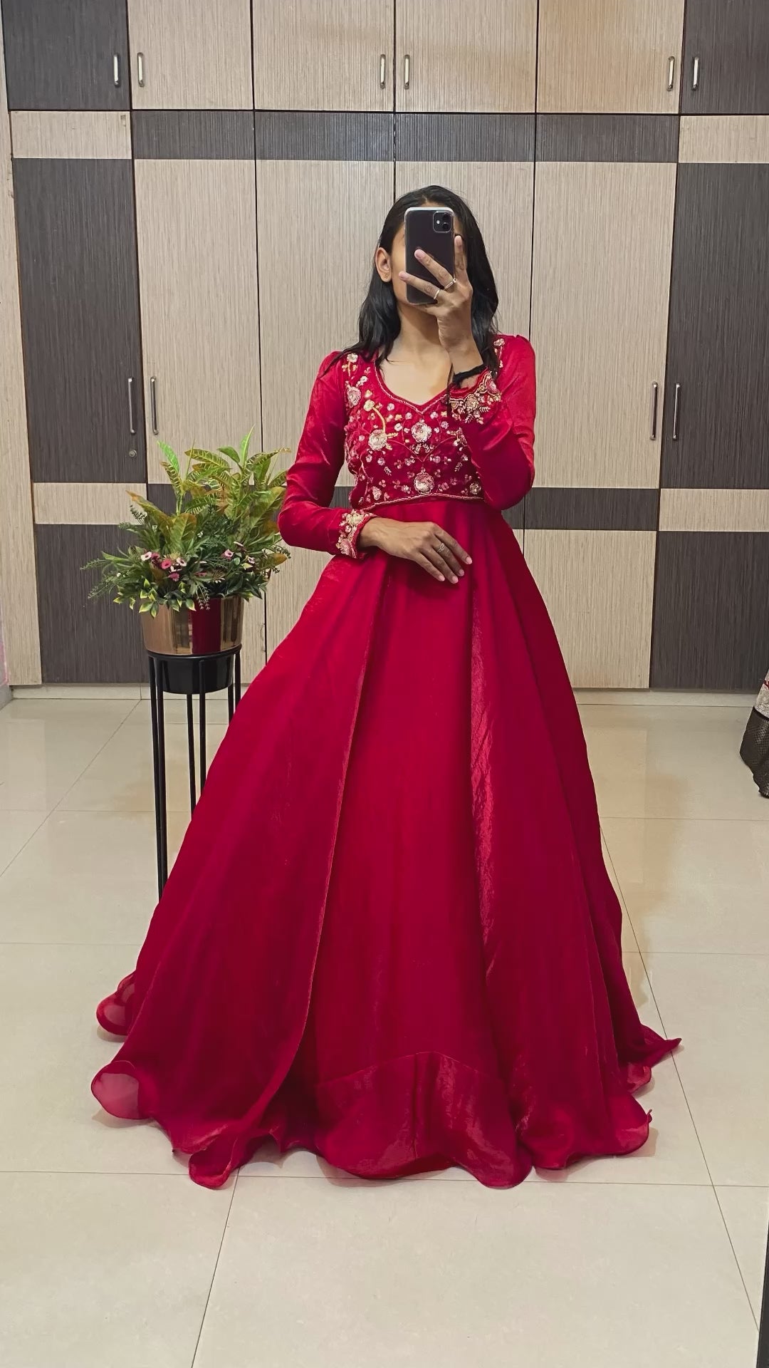 Premium party wear gown