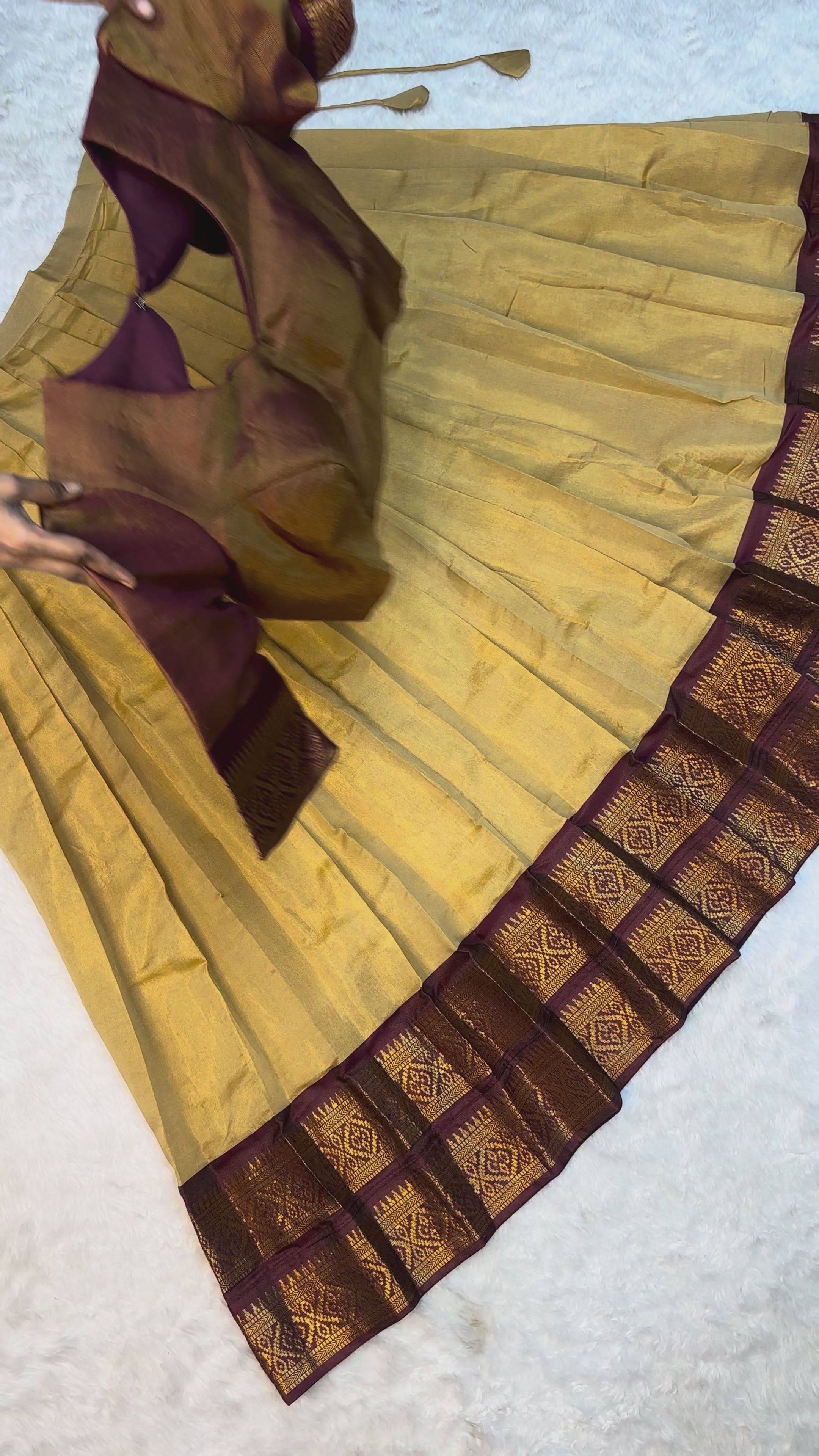 Premium Quality Kanchipuram Hal Sarees