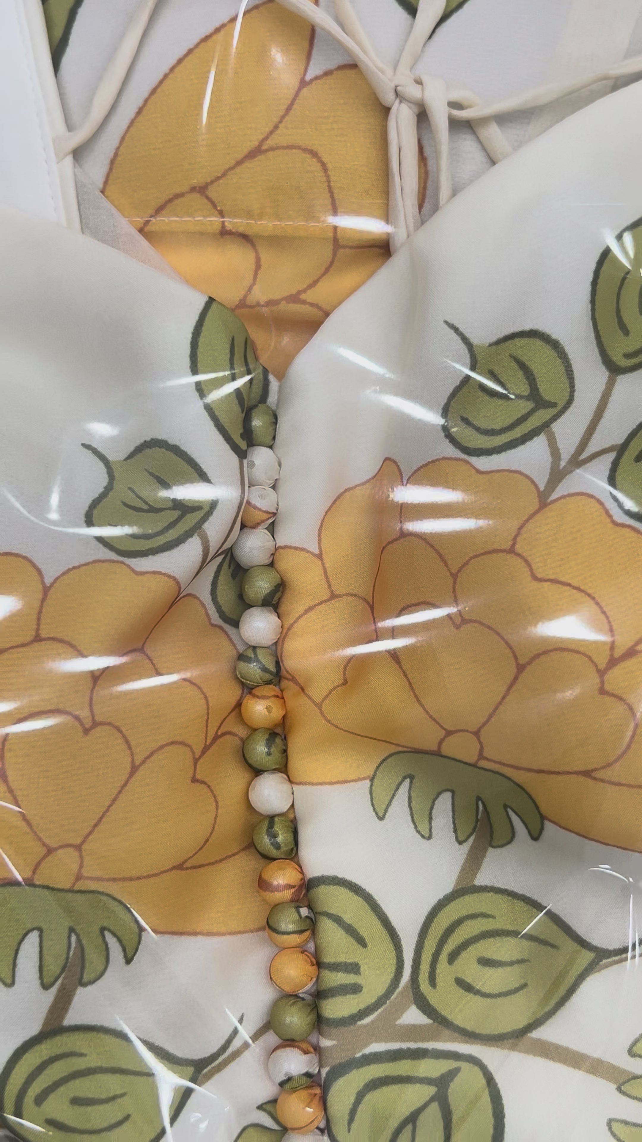 Heavy Pure Soft &nbsp;Organja Silk Floral Print Anarkali Gown