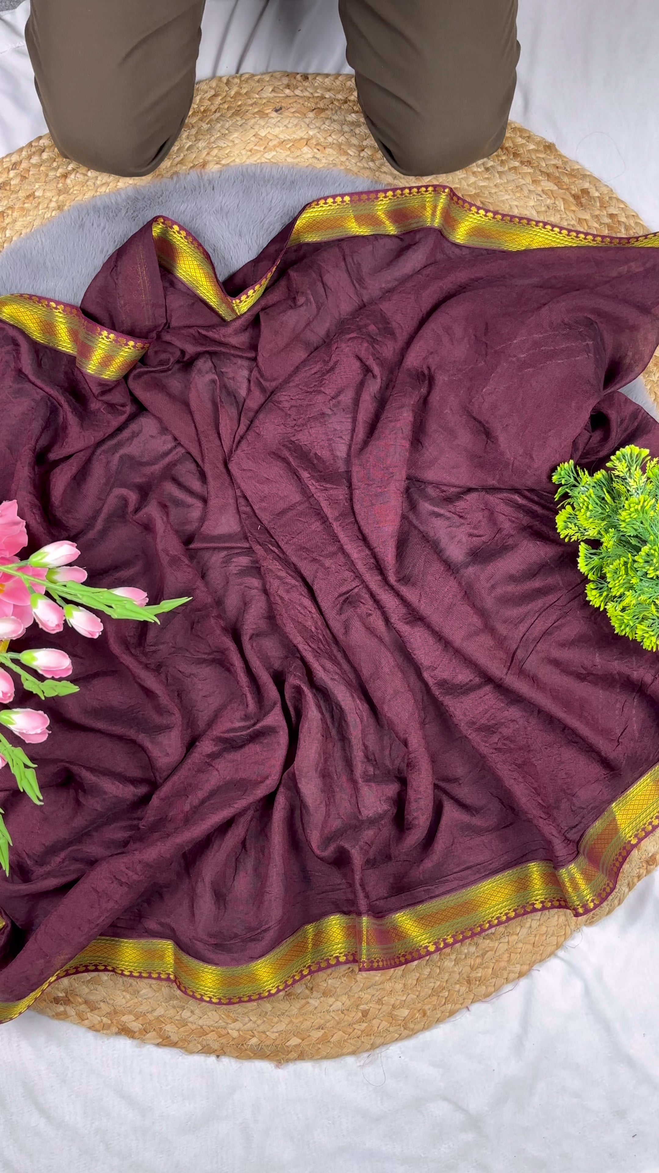Hand Work Maxi With Duppata