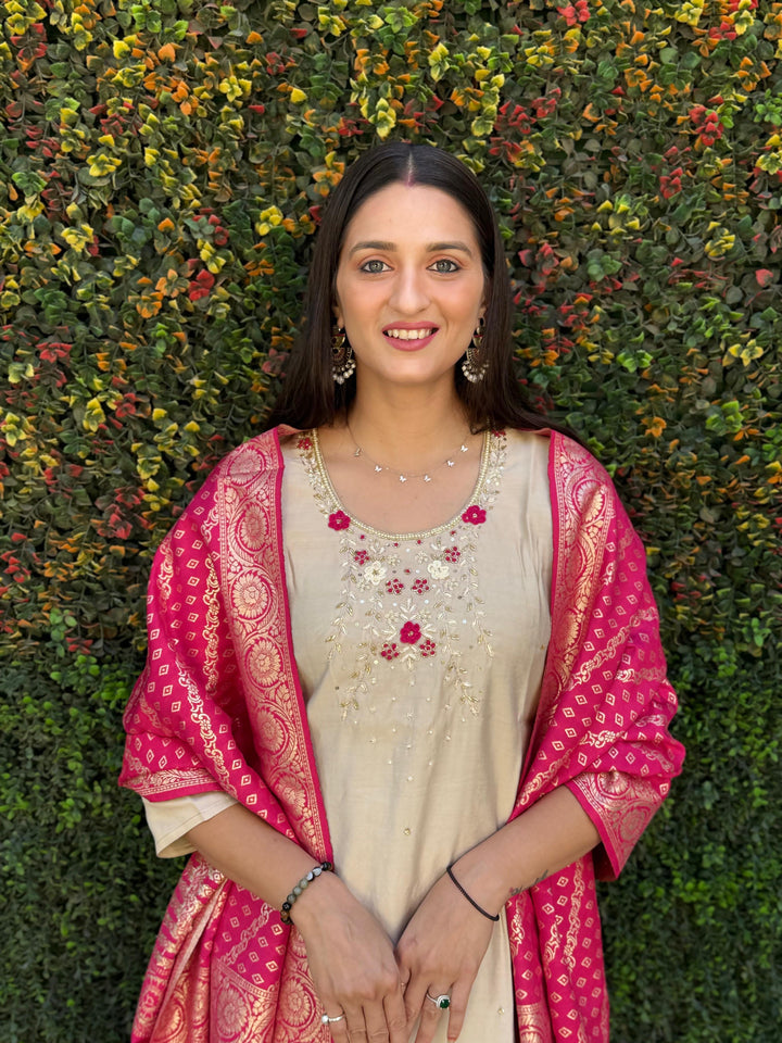 Designer Kurti Pent Duppata
