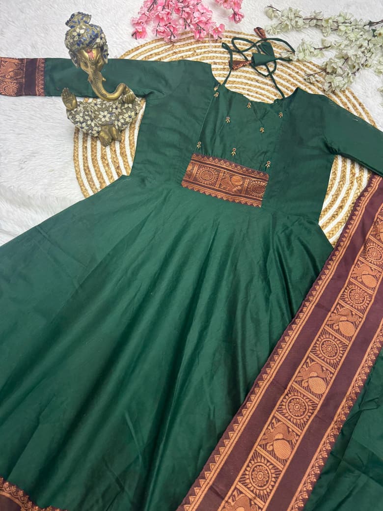 New Super Trendy Traditional Gown With Duppata